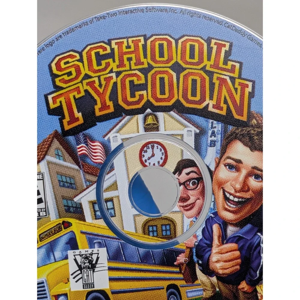 School Tycoon PC CD-Rom 2003‎ Windows School Management Simulation Game
